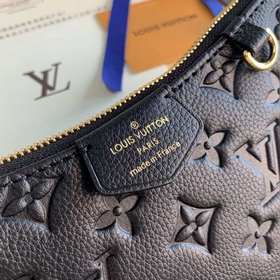 LV Модель M81066 Черная сумка Easy Pouch On Strap Цвет Весенняя 
