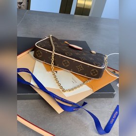 Сумка LV Easy Pouch On Strap, модель M81066 Вес： 0,25 кг.