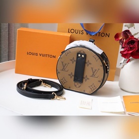 LV Mini Boite Chapeau Сумка Модель M44699 Сумка из ткани с покры
