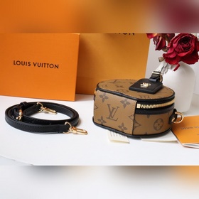 LV Mini Boite Chapeau Сумка Модель M44699 Сумка из ткани с покры