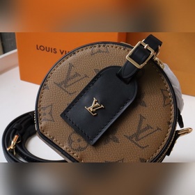 LV Mini Boite Chapeau Сумка Модель M44699 Сумка из ткани с покры