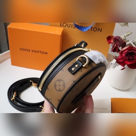 LV Mini Boite Chapeau Сумка Модель M44699 Сумка из ткани с покры