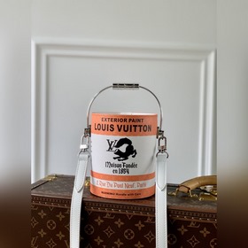Модель LV： 81590~ Сумка Paint Can С металлической ручкой, эта сум