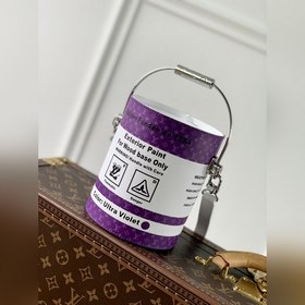 Топовая модель： M81591 ~ Paint Can сумка С металлической ручкой,