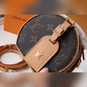 LV Mini Boite Chapeau Сумка Модель M44699 Изготовлена из ткани с
