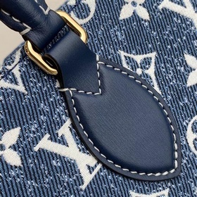 LV Модель M59608 Джинсовый синий Сумка-тоут ONTHEGO Ручная рабо