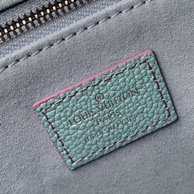 LV Модель M46067 с тиснением, синий Onthego, маленькая сумка Бл