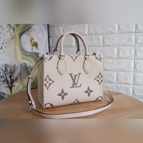 LV Модель： 45659 Сумка Onthego из кожи первого слоя, маленькая Вд