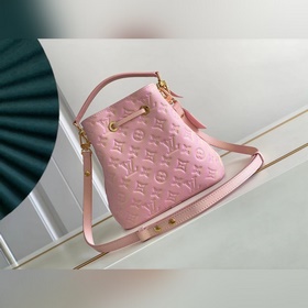 LV Модель M46269 M45709  NeoNoé BB сумка-бакет Изготовлена из ко