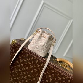 LV Модель M81463 с тиснением  Сумка Nano Noé Из капсульной колле