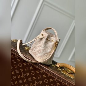 LV Модель M81463 с тиснением  Сумка Nano Noé Из капсульной колле