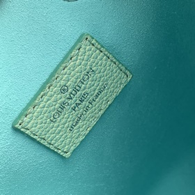 LV Модель M46269 с тиснением зеленого цвета NeoNoé BB сумка-бакет
