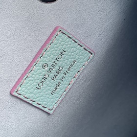 LV Модель M46173 с тиснением, синий NeoNoé BB сумка-бакет Изготов