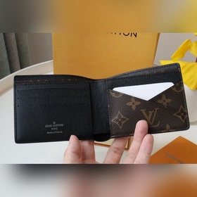 LV модель M81537 короткий кошелек Новый короткий кошелек для мужч