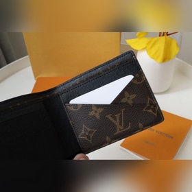 LV модель M81537 короткий кошелек Новый короткий кошелек для мужч