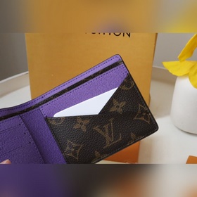LV модель M81537 короткий кошелек Новый короткий кошелек для мужч