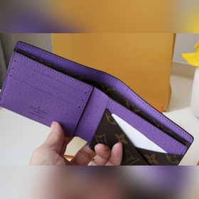 LV модель M81537 короткий кошелек Новый короткий кошелек для мужч