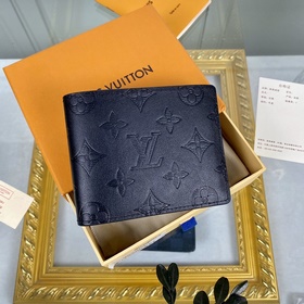 LV Модель： M62901 Черный короткий кошелек   MULTIPLE Кошелек Э