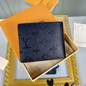 LV Модель： M62901 Черный короткий кошелек   MULTIPLE Кошелек Э