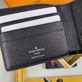 Короткий кожаный чехол для зажигалки Zippo серии LV Grey Flower, 