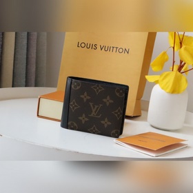 LV модель M81537 короткий кошелек Новый короткий кошелек для муж