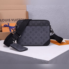 Сумка LV Trio Изготовлена из ткани Monogram Eclipse и Monogram Ec