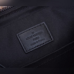 LV Duo Почтовая сумка На коже Monogram Shadow выбит классический 