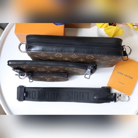 LV Модель M69443 Старый фиолетовый Мужская серия из трех предмет