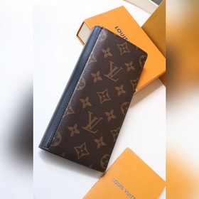 LV Модель M81538180 Данный кошелек Brazza изготовлен из ткани с п