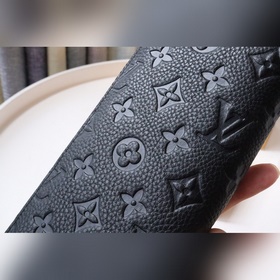 LV BRAZZA Кошелек Модель M69038 Мягкая кожа Taurillon с тисненым