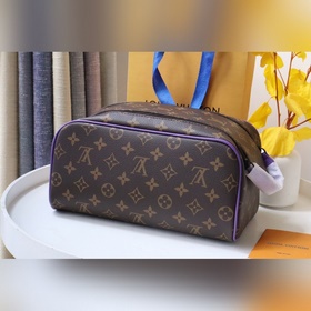 LV модель M46253 туалетная сумка Косметичка Элегантный внешний в