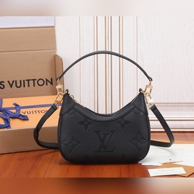 Сумка LV Bagatelle Сумка из кожи Monogram Empreinte. Плавные лини