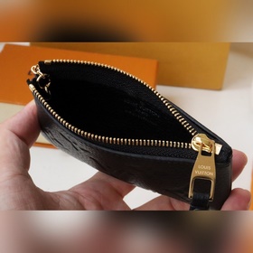 LV ключ, модель M80879, черный Этот брелок для ключей из кожи Mo