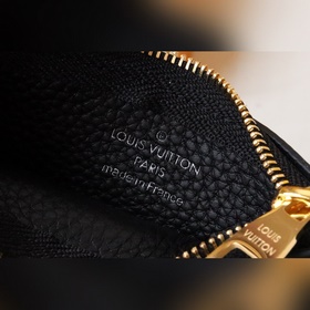 LV ключ, модель M80879, черный Этот брелок для ключей из кожи Mo