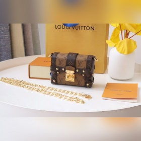 LV Essential Trunk сумка на цепочке Новая версия M68566 Старинный