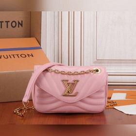 LV New Wave маленькая сумка на цепочке Сочетает в себе сумку с це