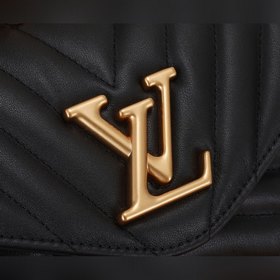 LV New Wave маленькая сумка на цепочке Сочетает в себе сумку с це