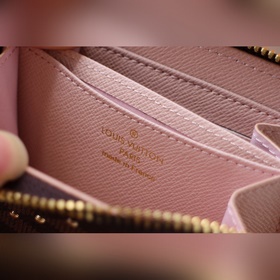 LV ZIPPY Кошелек на молнии Модель N60250 Заклепки с узором Damie