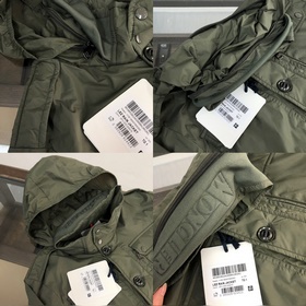 Moncler： популярная куртка-плащ в стиле городской моды. Ткань спе