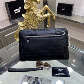 Montblanc International (Монблан) сумка, импортная кожа высшего к