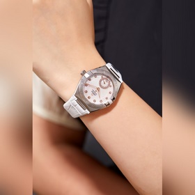 Новые женские часы Omega Constellation [Пятое поколение] Незабыва
