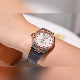 Новые женские часы Omega Constellation [Пятое поколение] Незабыва