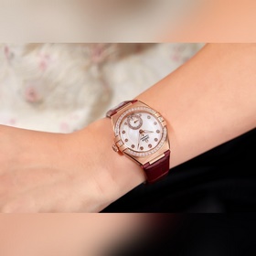 Новые женские часы Omega Constellation [Пятое поколение] Незабыва