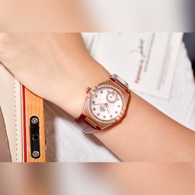 Новые женские часы Omega Constellation [Пятое поколение] Незабыва