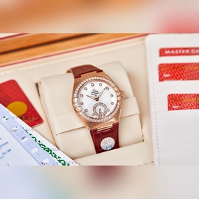 Новые женские часы Omega Constellation [Пятое поколение] Незабыва
