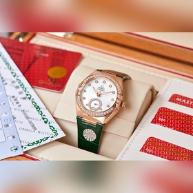 Новые женские часы Omega Constellation [Пятое поколение] Незабыва