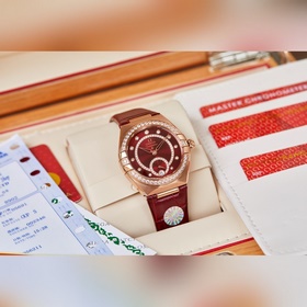Новые женские часы Omega Constellation [Пятое поколение] Незабыва