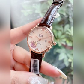 Omega - OMEGA  Женские часы  Импортный кварцевый механизм Кор
