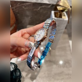 Omega - OMEGA  Женские часы  Импортный кварцевый механизм Кор