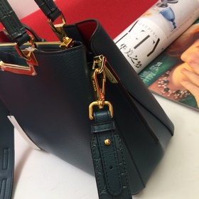 PRADA Сумка Модель： 66152 Изготовлена из импортной телячьей кожи 